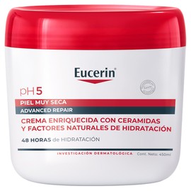 Eucerin Crema Intensiva Ph5 Advanced Repair, 450 Ml, color, 450 ml, pack of/paquete de