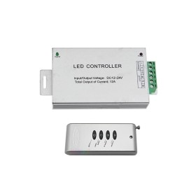 Unbranded LED controller 12A LED Controller 4 Key RGB Controller Wireless RF Module Dimmer
