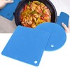 5 PCS 2 Round 3 Square Silicone Honeycomb Mat Multipurpose