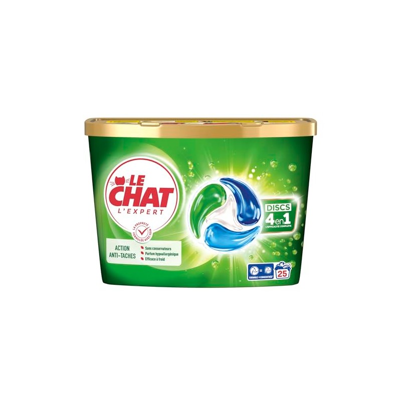 LE CHAT - Expert – Disc 4-in-1 – Anti-Flecken-Wirkung –