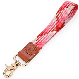 SENLLY Wristlet Lanyard, Hand Wrist Strap Keychain Holder, Made of High-End Super Soft Nylon Weave