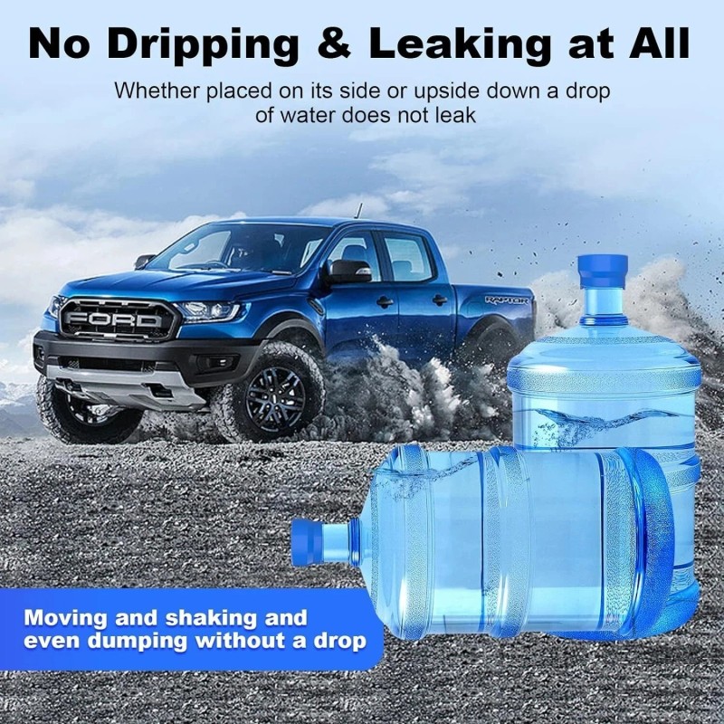 MYLOLF 3PCS 3 & 5 Gallon Water Jug Cap, Reusable