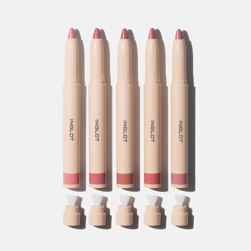 Inglot Velvet Define Lip Pencil – Long-Lasting | Creamy Matte