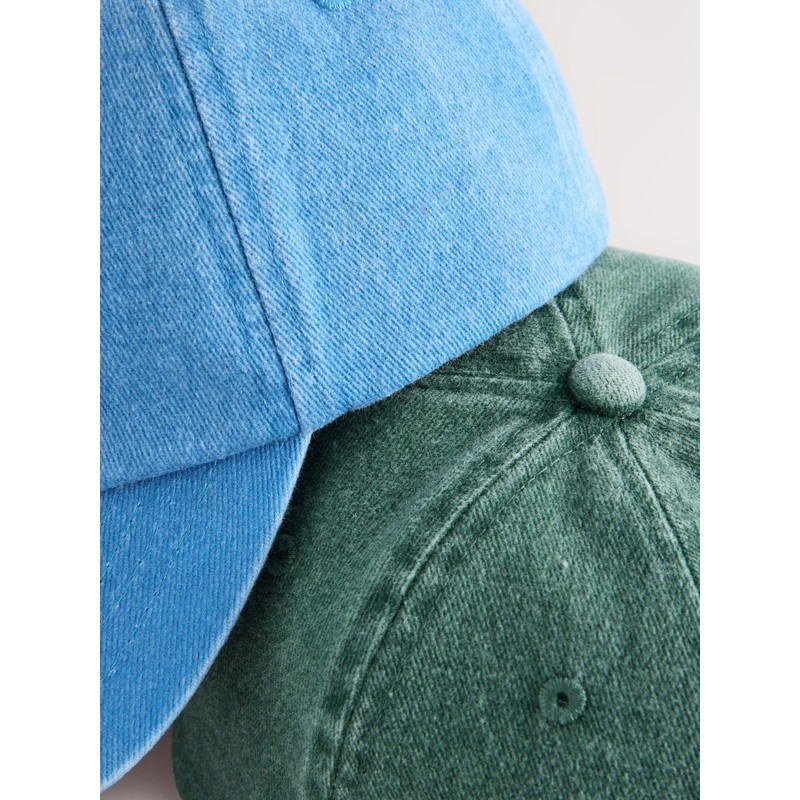 NEXT Washed Caps, Pack of 2, Shark/Crab