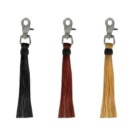 Showman 6" Horse Hair Shoo Fly (Black)