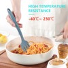 2Pack Silicone Cooking Forks, 11.6 Inch Nonstick Serving Forks for