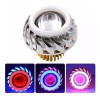 BOSSCO Lupa Led Faro Ojo De Angel Y Demonio Motos