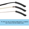 Silicone Glasses Ear Cushion,Anti Slip Glasses Ear Grip, Eyeglass Ear