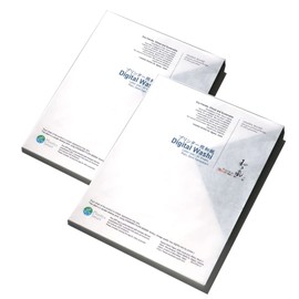 Set of 2 - Japanese Traditional Ogawa Washi Paper for Digital Printing - Letter Size (8.5 x 11 in) - Plain Translucent - 30 Sheets - Made in Ogawa, Japan