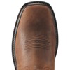 Ariat Men's Sierra Wide Square Toe Work Boot, Aged Bark,
