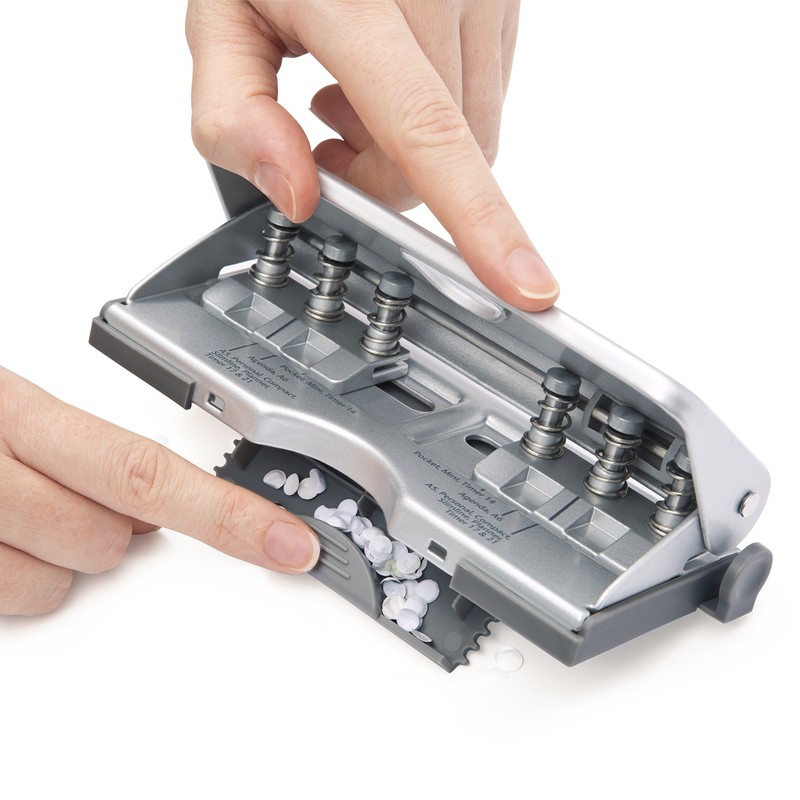 Rapesco Adjustable, 6 Hole Paper Punches (1344)