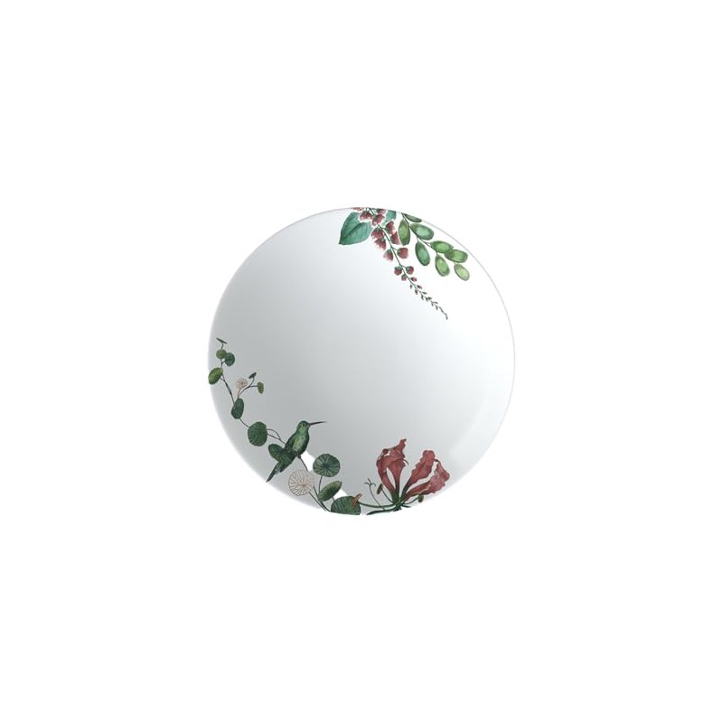 Villeroy & Boch Signature Avarua Soup Plate, 22 cm, White/Multi-Coloured