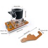 Wood Router Slotting Bracket 5 To 56mm Adjustable Base Trimmer