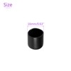 DMiotech 50 Pack 5/8" ID Black Screw Thread Protectors Rubber