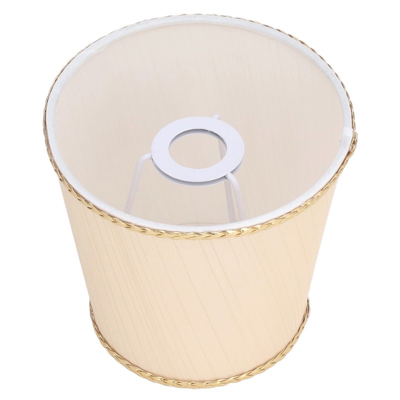 3Pcs Small Lamp Shades Soft Cloth Hand Crafted Safe Design