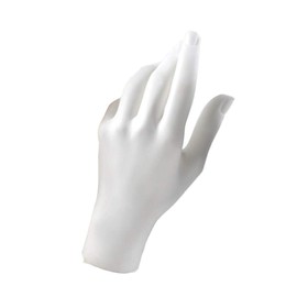 KODORIA Female Hand Mannequin Hand Jewelry Bracelet Ring Gloves Display Organizer Stand - White L