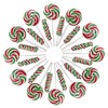 Christmas Candy Lollipops - 24 Holiday Suckers Individually Wrapped Bulk