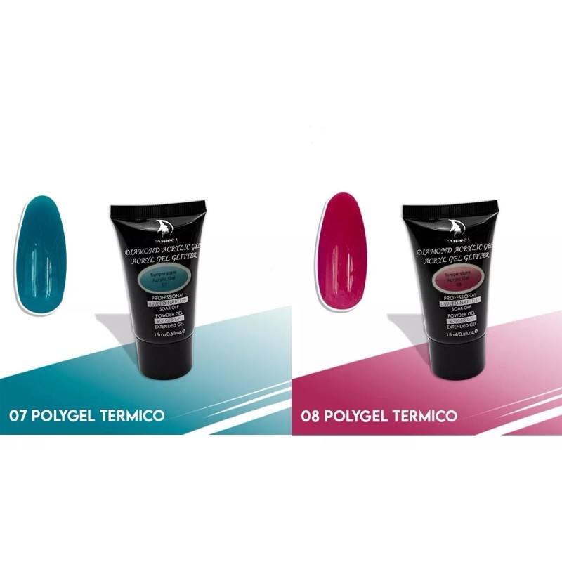 Mussa Kit 6 Pzs De Polygel Térmico 15ml Mussa Para