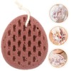 Healeved 4pcs Soft Bath Sponge for Gentle Skin Cleansing Reusable