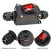 yotutun Waterproof Inline Switch, 20A 12V DC DPST 4-Pin IP67
