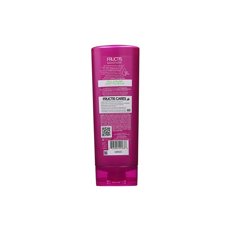 Garnier Hair Care Fructis Full and Plush Conditioner, 12 Fluid
