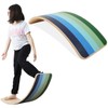 bee smart Wooden Balance Board- Wobble Board for Kids, Natural