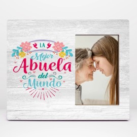 Orchroma Abuela Spanish Picture Frame,Gracias Abuela Gifts,Abuela Gifts 8x10