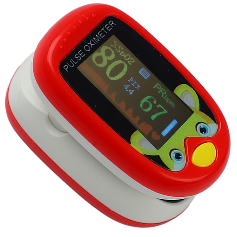 Fingertip Clip Oximeter 6 Modes Automatic USB Charging LED Blood