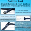 PACTHSD 1/2" x 20' Dock Lines, 2 Pack Double Braid