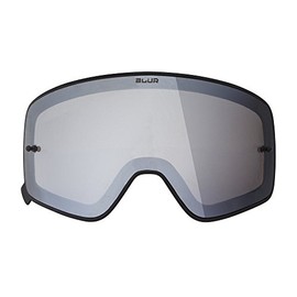 O'Neal Ersatz Magnet Scheibe B-50 Schwarz Goggle Anti Beschlag Polycarbonat MX Kratzfest Brille, 6020-9, Farbe Grau