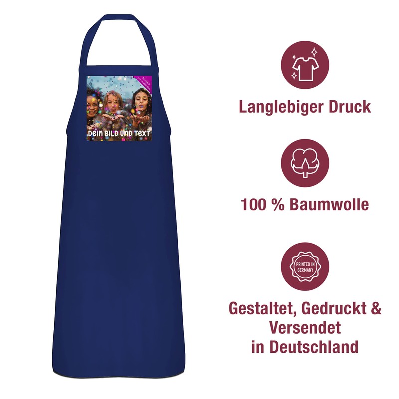Geschenk mit Namen personalisiert by Shirtracer - Apron - Photo