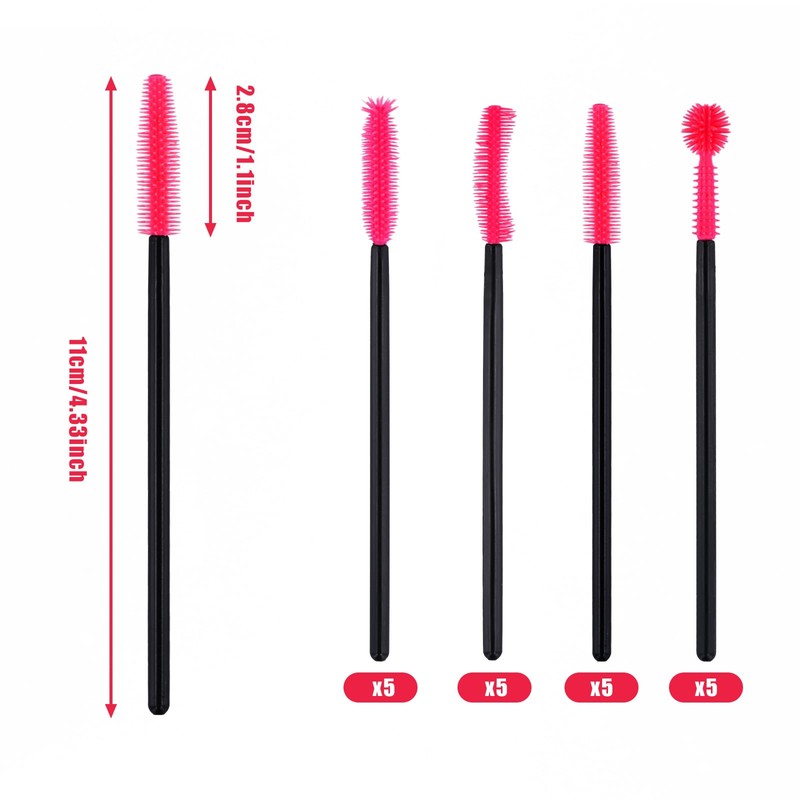 20 Pcs Sewing Machine Cleaning Brushes, Silicone Sewing Machine Cleaning
