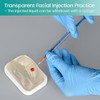 MedEduQuest Transparent Facial Injection Lip Model, Facial Model for Injection