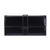 Women's Wallet Multicoloured Long Purse Thin Purse Casual Purse, black