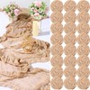 Shimeyao 24 Pcs Gauze Table Runner Bulk, 120 Inch Cheesecloth