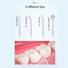 Electric Oral Irrigator 3 Modes 4 Nozzles 360 Degree Rotating