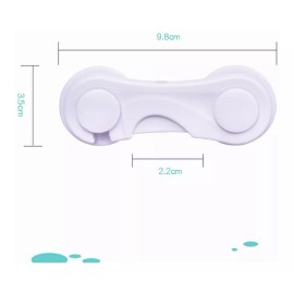 SoonHua Juego De 10 Piezas De Cerraduras De Seguridad Para Bebés