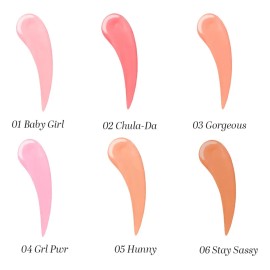 Rubor Liquido Cheeky Baby Italia Deluxe Mejillas Y Labios Tono Del Maquillaje 06 Stay Sassy