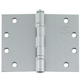 Hinge Outlet Wide Throw Hinge with 180 Degree Clearance - 4.5 Inch x 6 Inch Heavy Duty, Rust Resistant Stainless Steel - Ball Bearing Design (2 Pack)