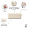 Brabantia - ReNew Shower Caddy - Space Efficient - Holds