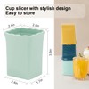 3-PCS Cup Slicer Strawberry Cutter: Fruit Cup Cutter Slicer, Cup