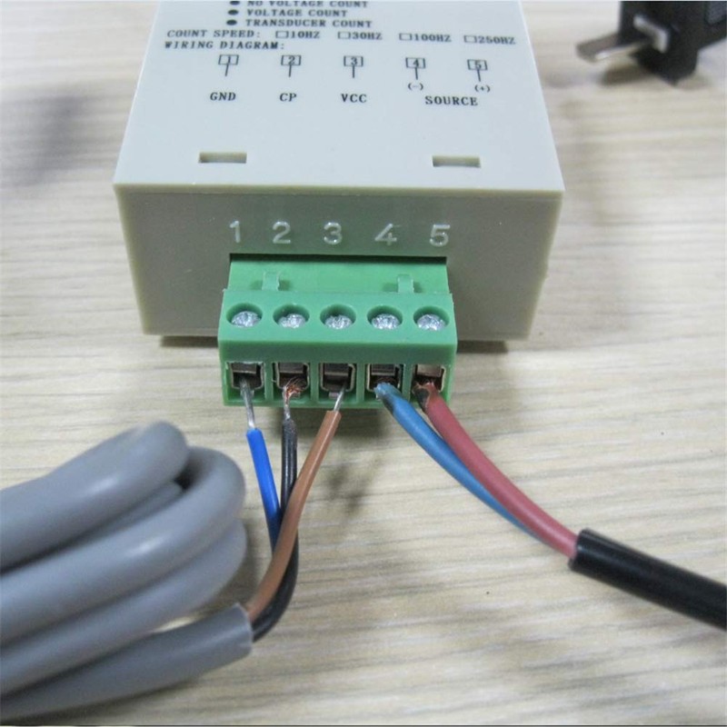 TWTADE/Infrared Wireless Visitor Counter 110-220VAC LED Auto Display Digital Counter