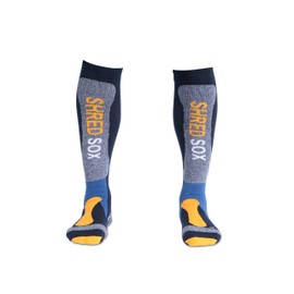 Shred Soles Warm, Moisture Wicking, Zonal Padded Snowboarding Socks with Thermolite New 2025 - (Medium Mens 6-9.5 Womens 8-11.5)