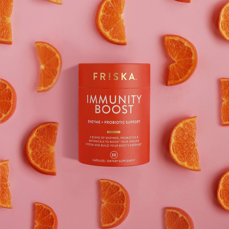 Friska Immunity Boost Enzyme & Probiotic Support, 30 CT