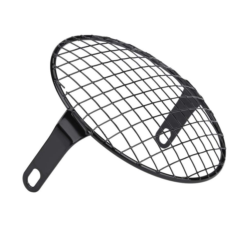 Suuonee 6.5" Headlight Grill Guard, Round Headlight Lamp Cover Mask