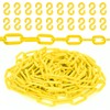 Keadic 5M 21PCS Plastic Fence Chain Plastic Warning Chain Chain