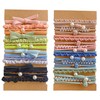Pack of 36 Hair Bobbles, Elastic Hair Bobbles for Girls,