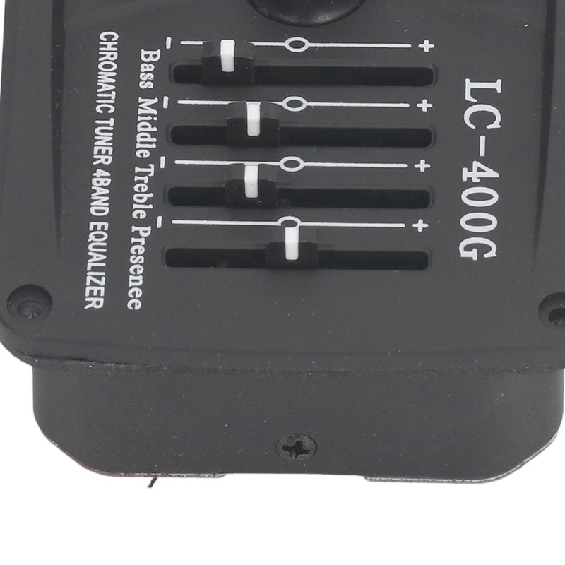 Acoustic Guitar 4 Band Equalizer EQ Preamps Piezo Pickup Chromatic