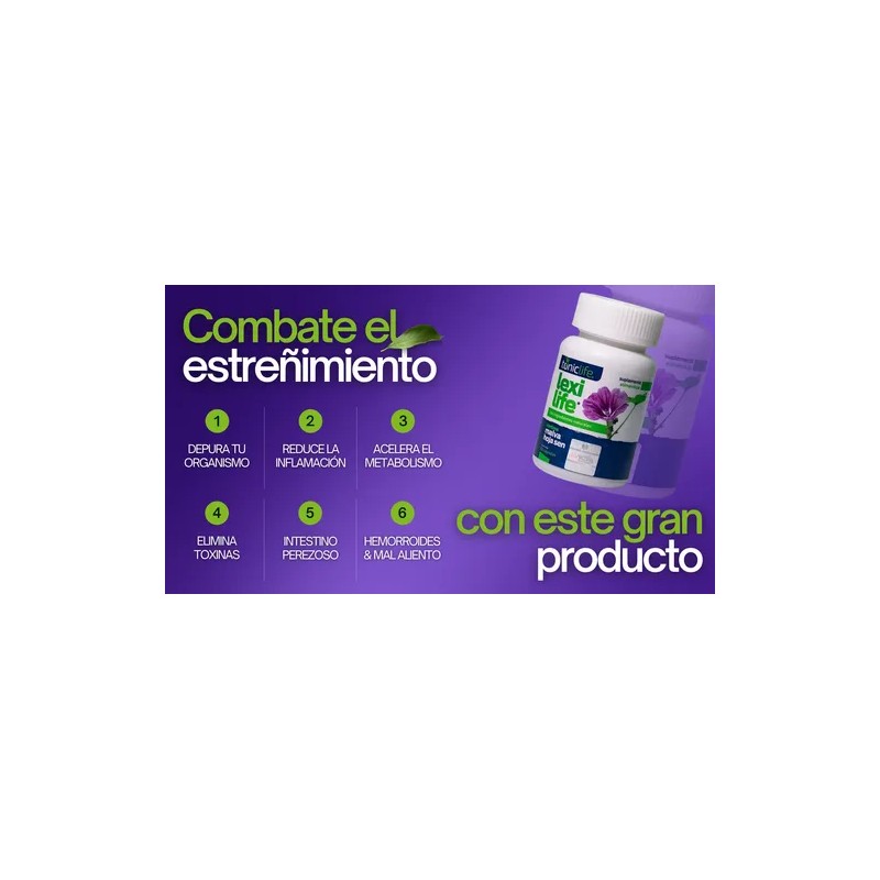 Lexi Life | Capsula Estreñimiento | Tonic Life