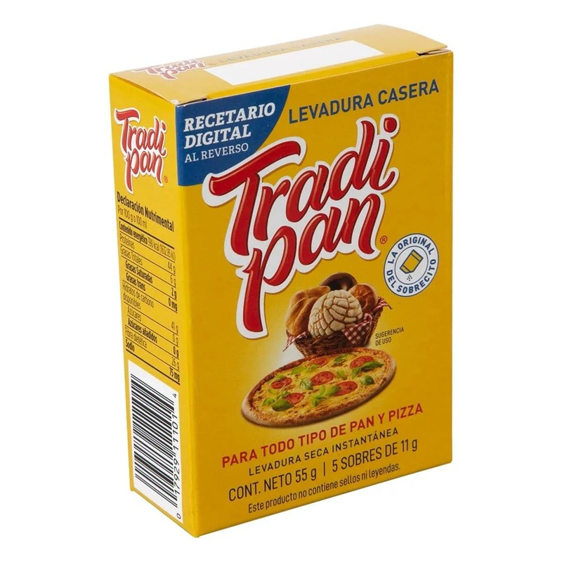 LeSaffre Tradi Pan, Levadura Seca - 55 gr (el embalaje